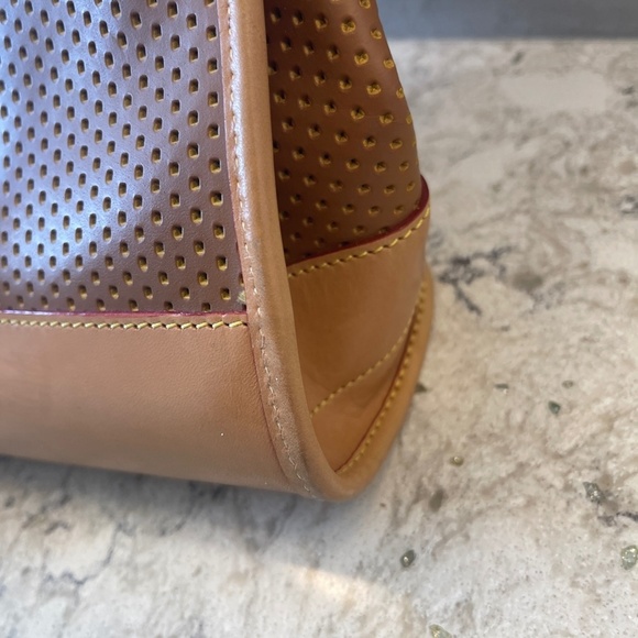 Vintage Dooney & Bourke Brown push lock  Shoulder Bag - Picture 14 of 14